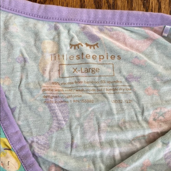 Little Sleepies Mermaid Magic, women’s pj top, size XL. Excellent condition - Picture 2 of 9